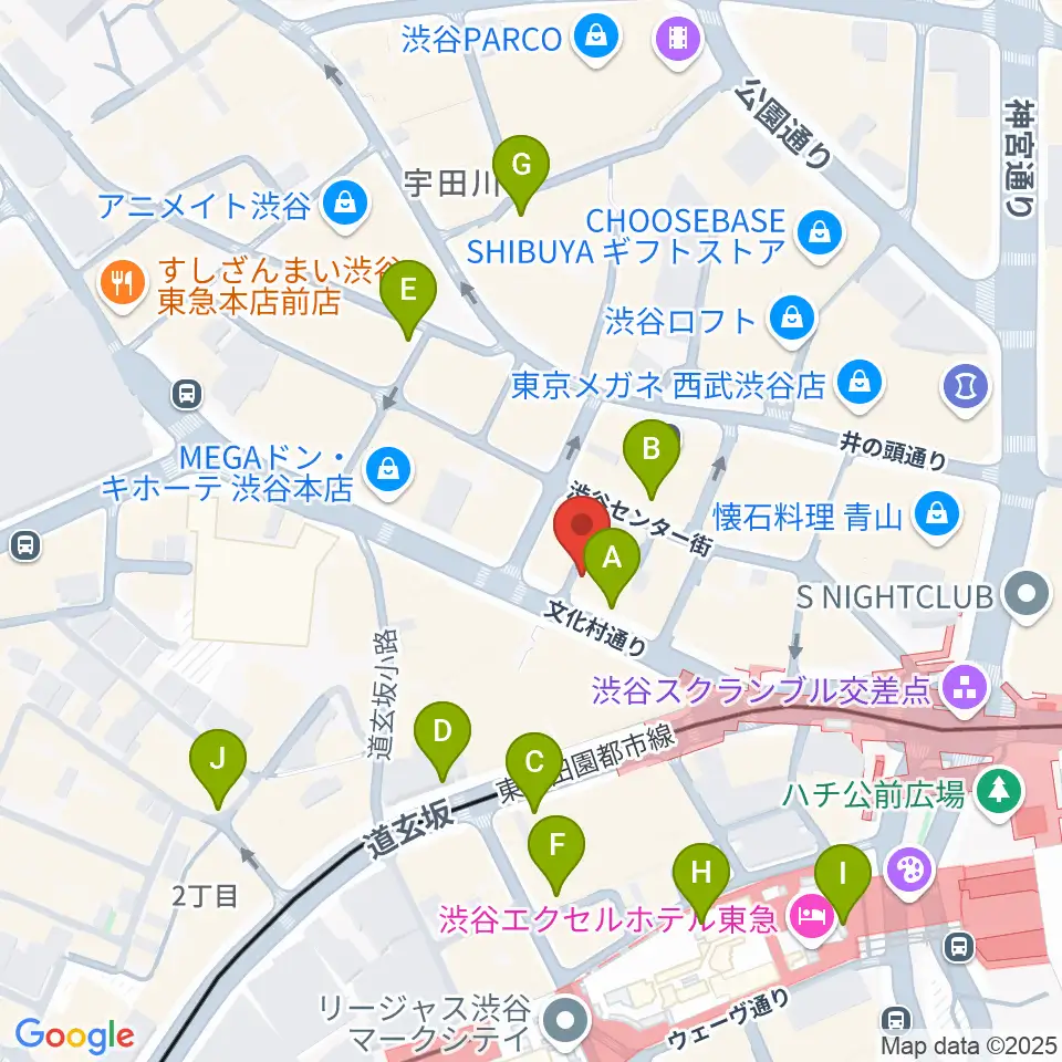 discland JARO周辺のコンビニエンスストア一覧地図