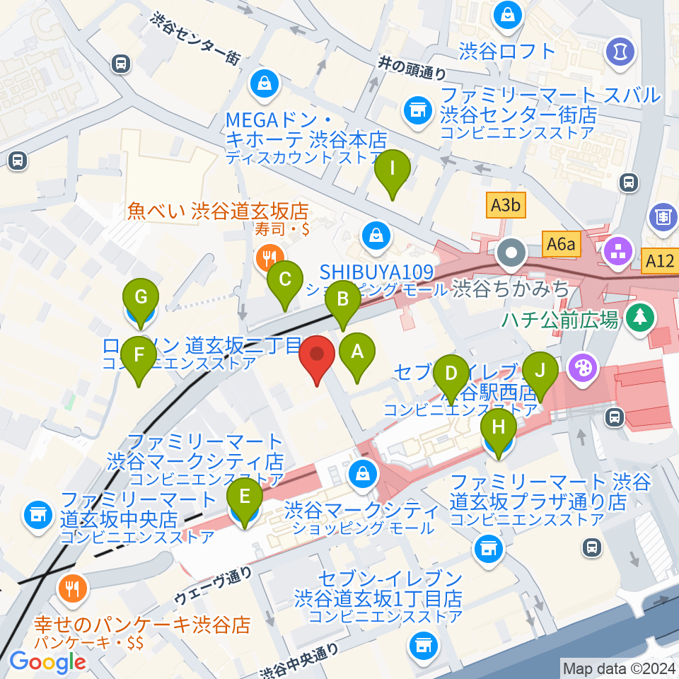 Lighthouse Records周辺のコンビニエンスストア一覧地図