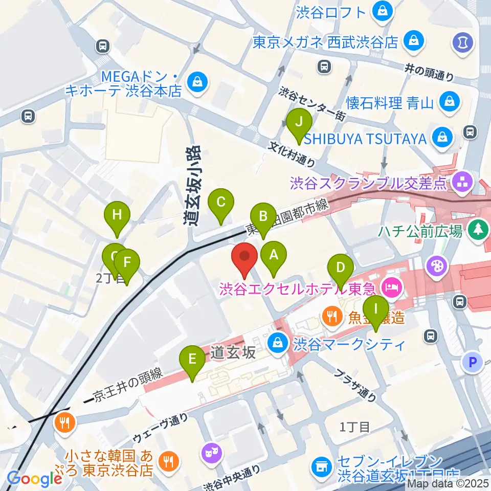 Lighthouse Records周辺のコンビニエンスストア一覧地図