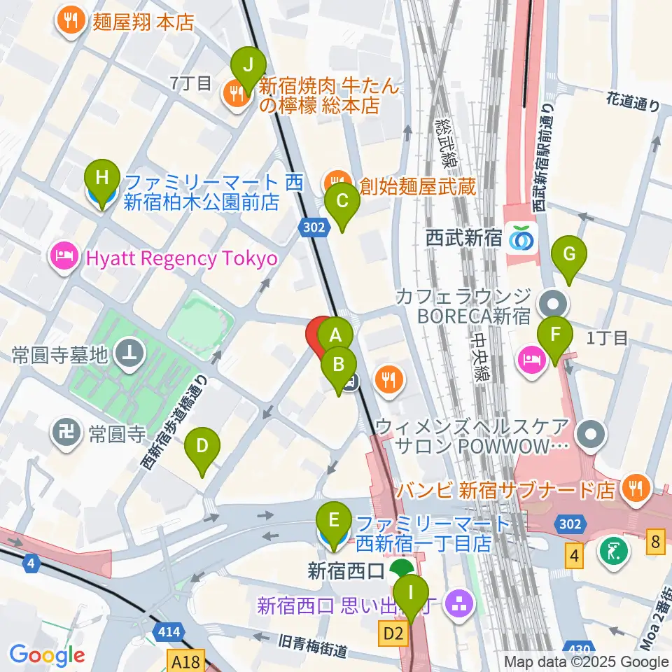 ビートコレクターズ周辺のコンビニエンスストア一覧地図