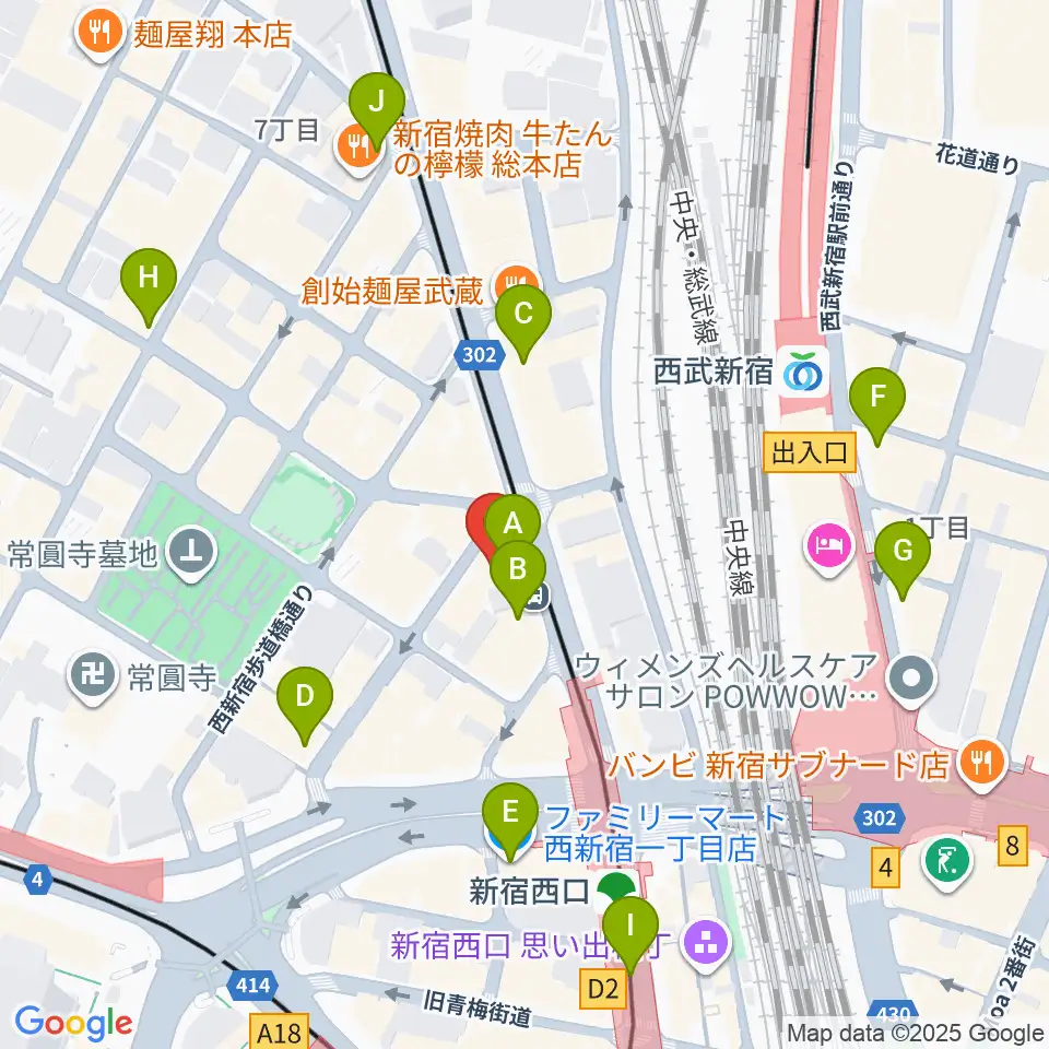 ビートコレクターズ周辺のコンビニエンスストア一覧地図