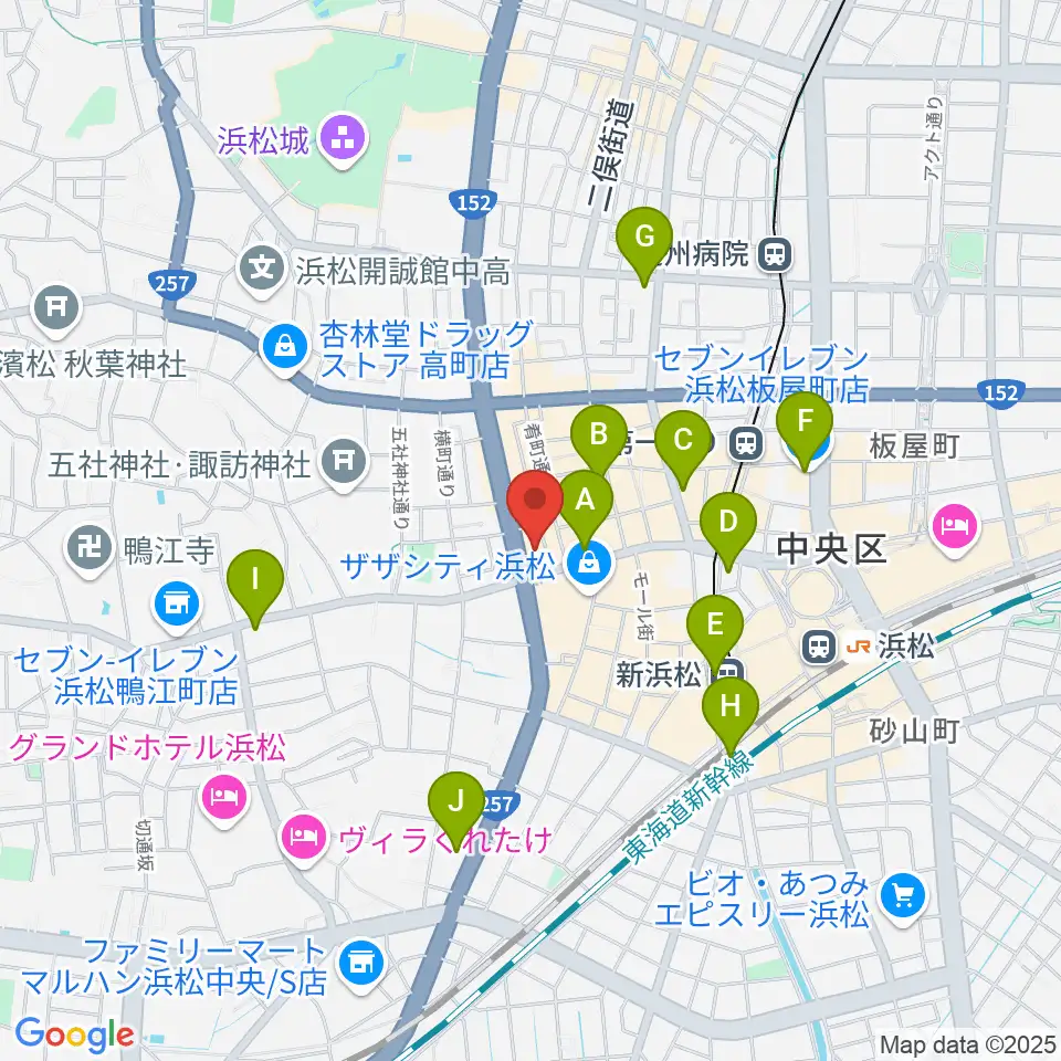SOUL CLAP周辺のコンビニエンスストア一覧地図