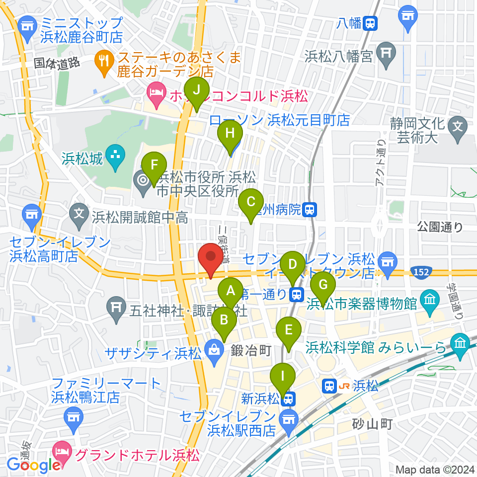 sone records周辺のコンビニエンスストア一覧地図