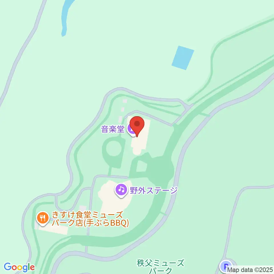 秩父ミューズパーク周辺のコンビニエンスストア一覧地図