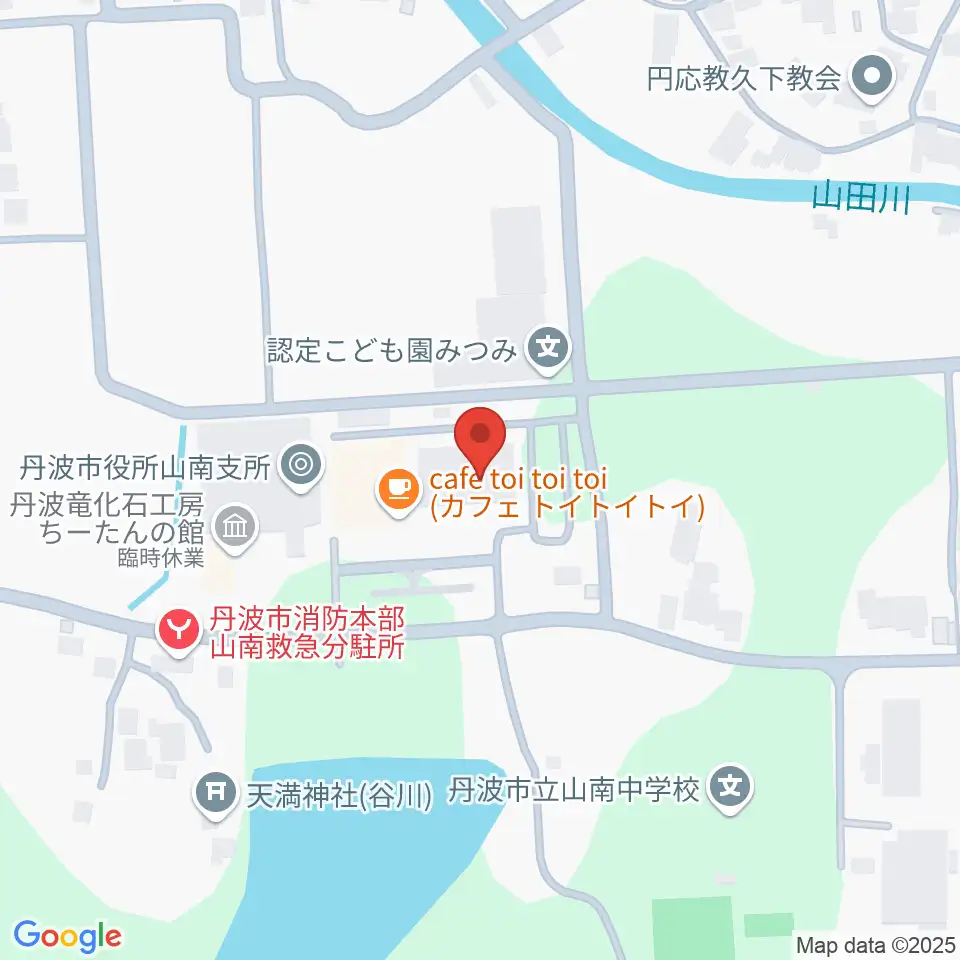 山南住民センターやまなみホール周辺のコンビニエンスストア一覧地図