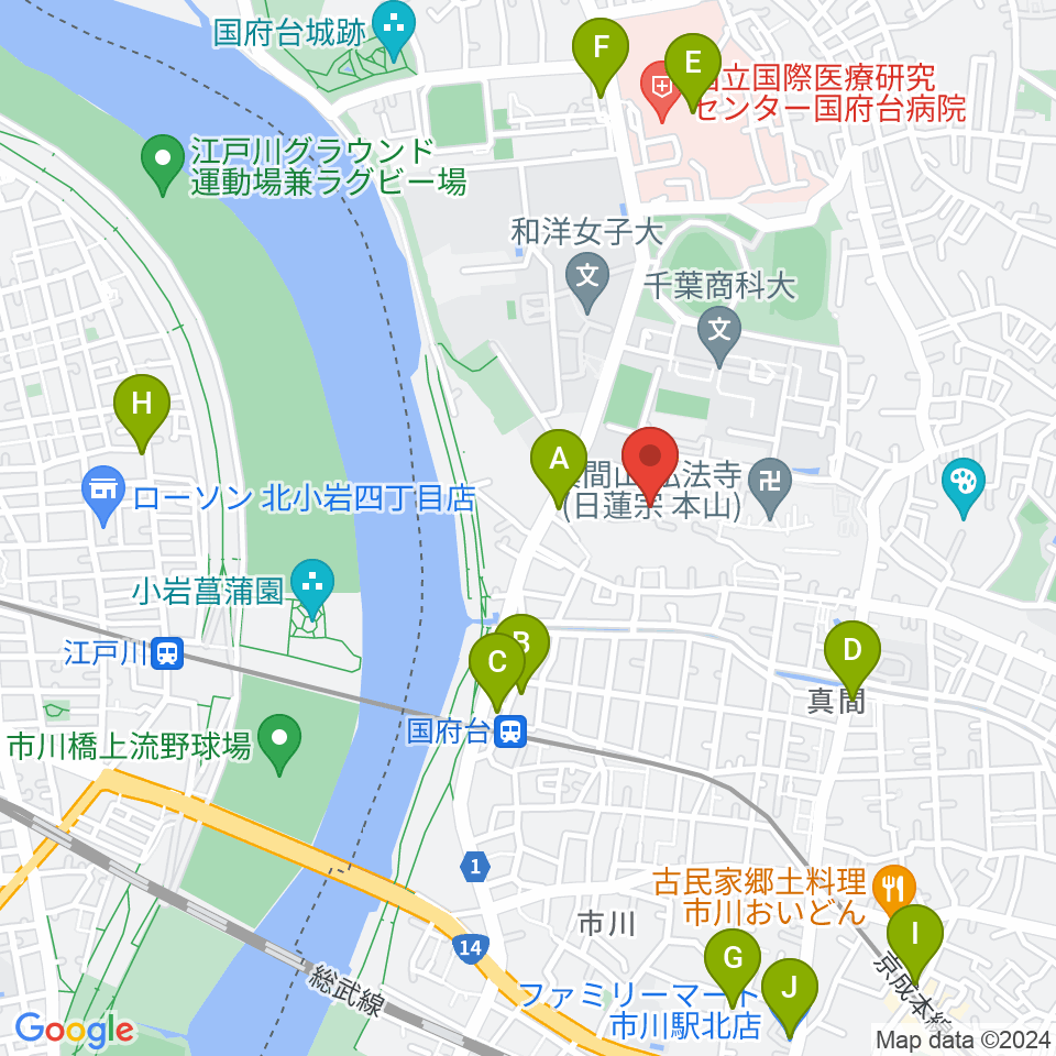 木内ギャラリー周辺のコンビニエンスストア一覧地図