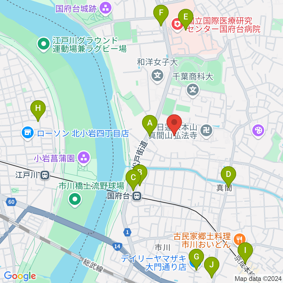 木内ギャラリー周辺のコンビニエンスストア一覧地図