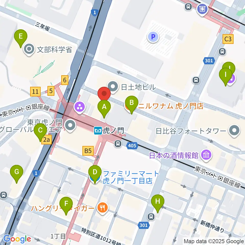 ビーテックジャパン東京周辺のコンビニエンスストア一覧地図