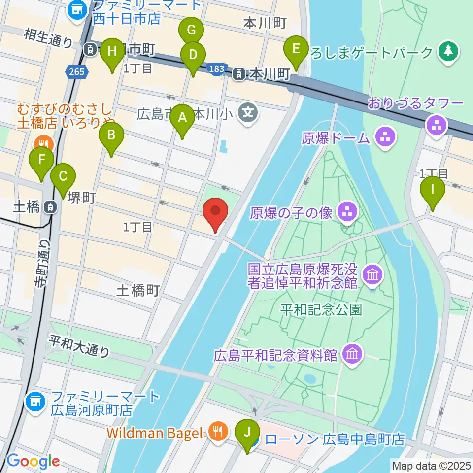 Guitar Top周辺のコンビニエンスストア一覧地図