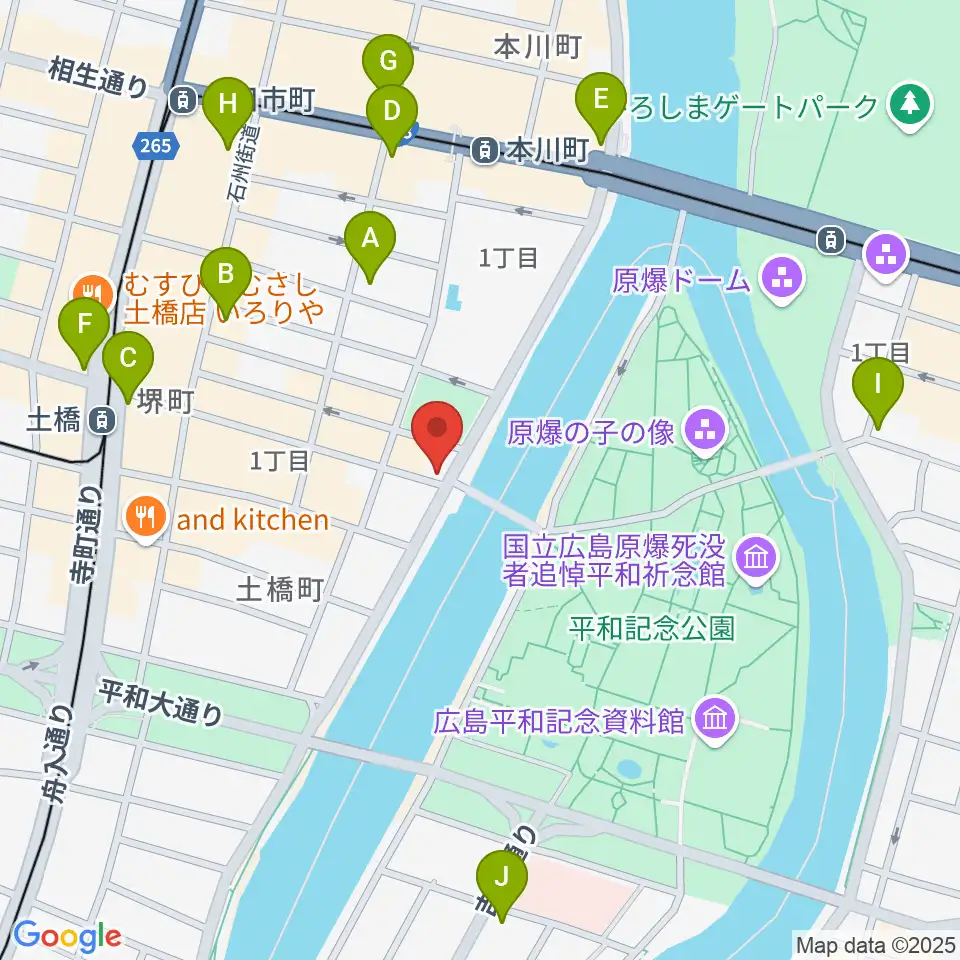 Guitar Top周辺のコンビニエンスストア一覧地図