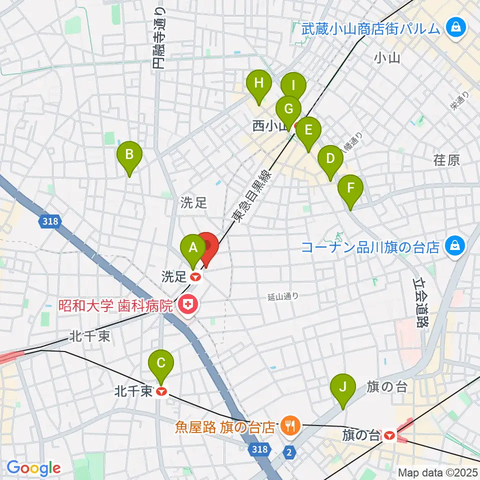 プリモ芸術工房周辺のコンビニエンスストア一覧地図