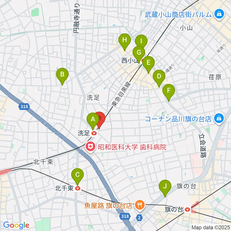 プリモ芸術工房周辺のコンビニエンスストア一覧地図