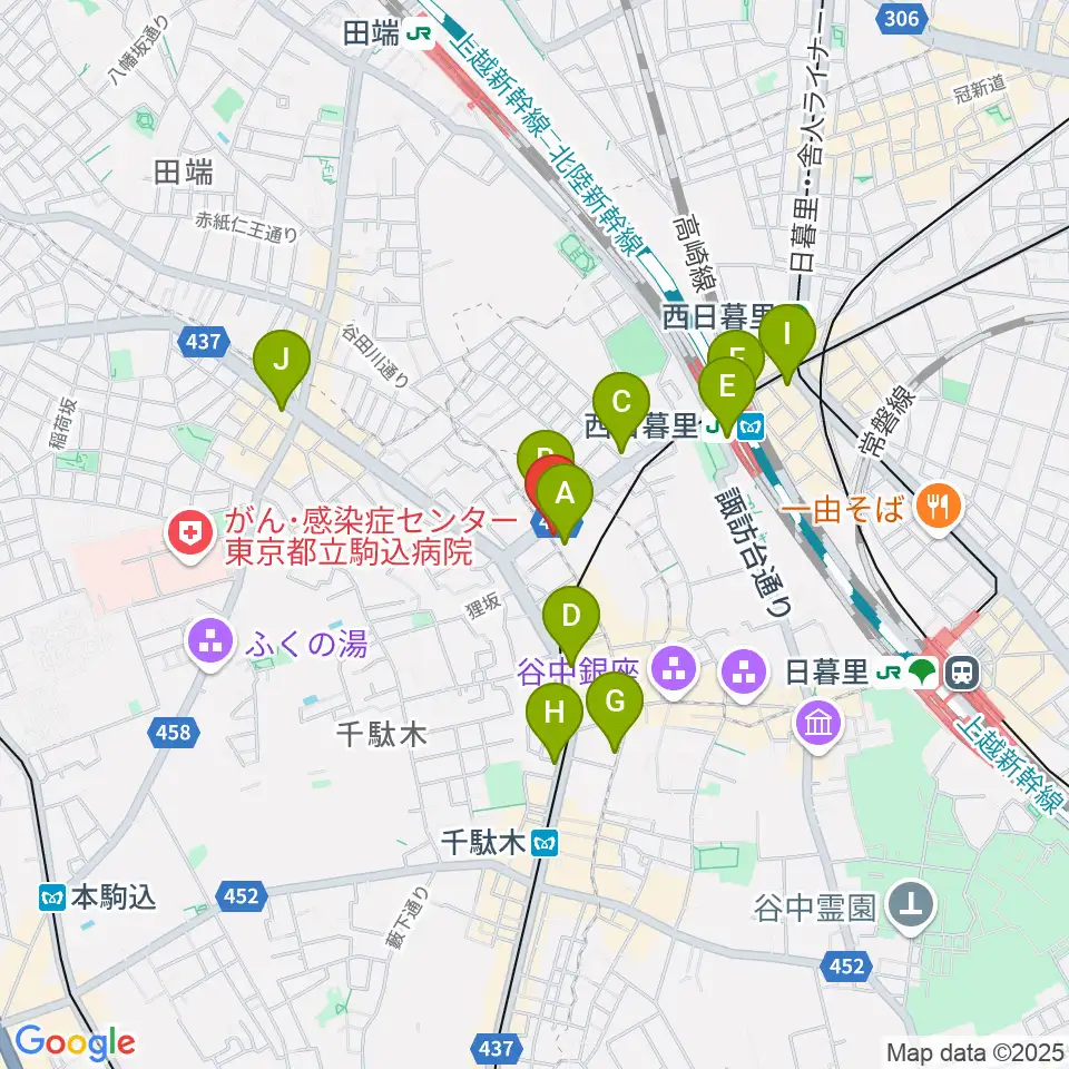 やなか音楽ホール周辺のコンビニエンスストア一覧地図