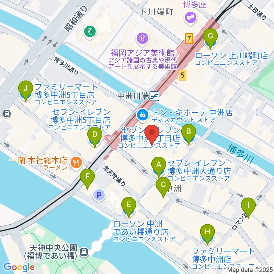 DRUM TRIBE周辺のコンビニエンスストア一覧地図