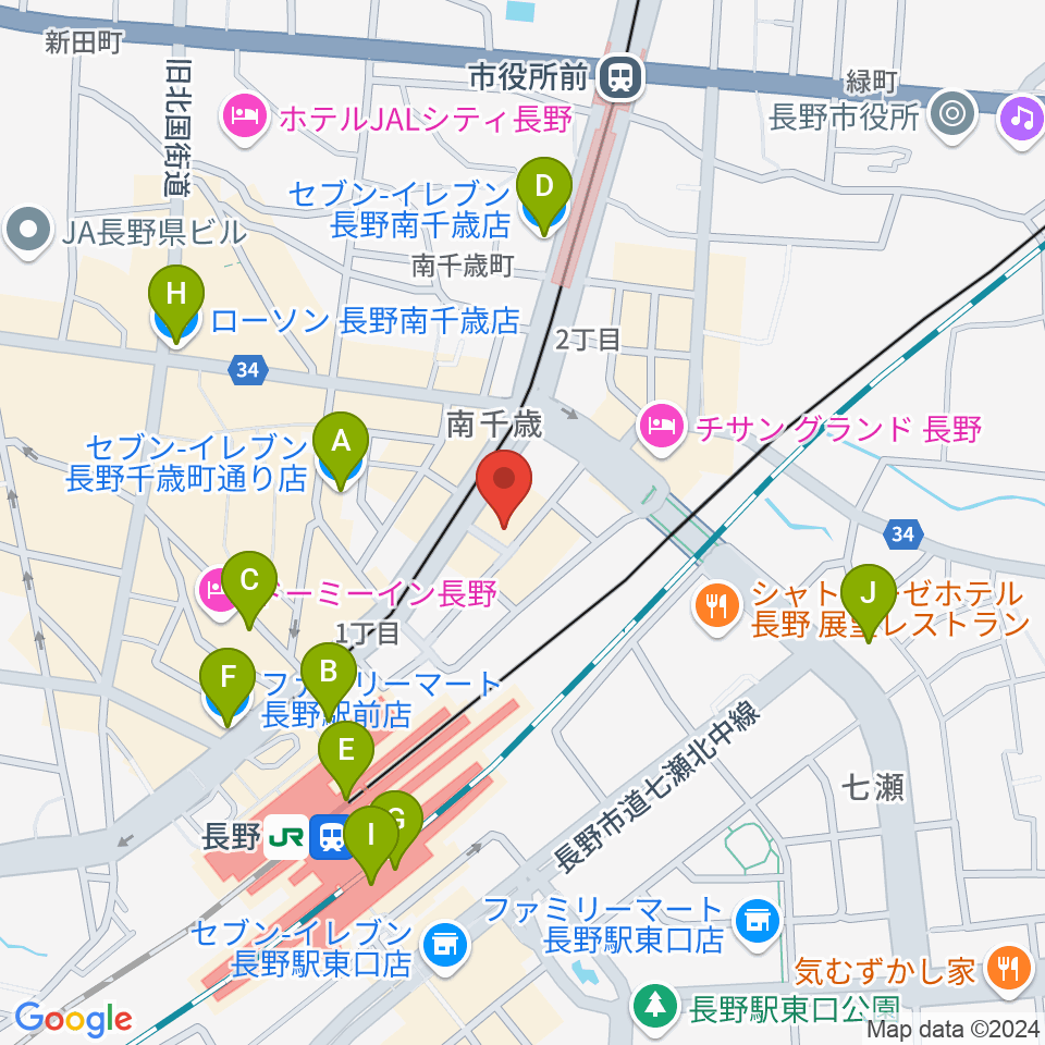 拓郎age周辺のコンビニエンスストア一覧地図