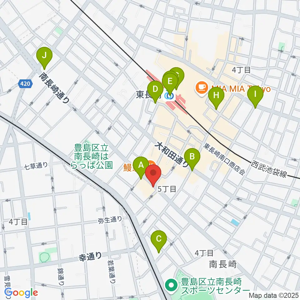 一音会 ひびきホール周辺のコンビニエンスストア一覧地図