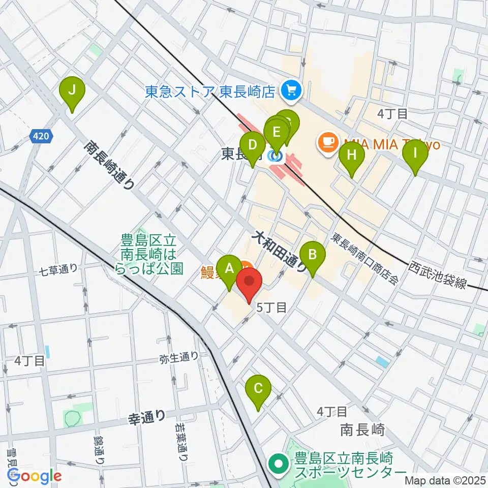 一音会 ひびきホール周辺のコンビニエンスストア一覧地図