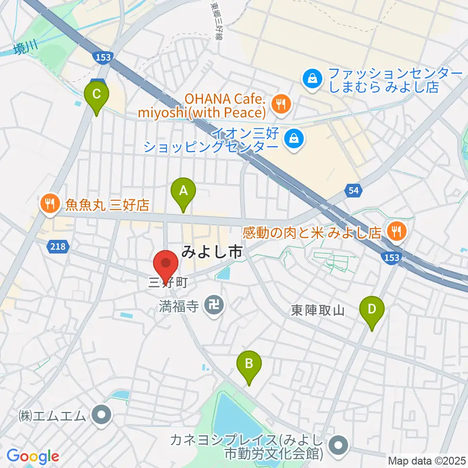 楽器晴海堂周辺のコンビニエンスストア一覧地図