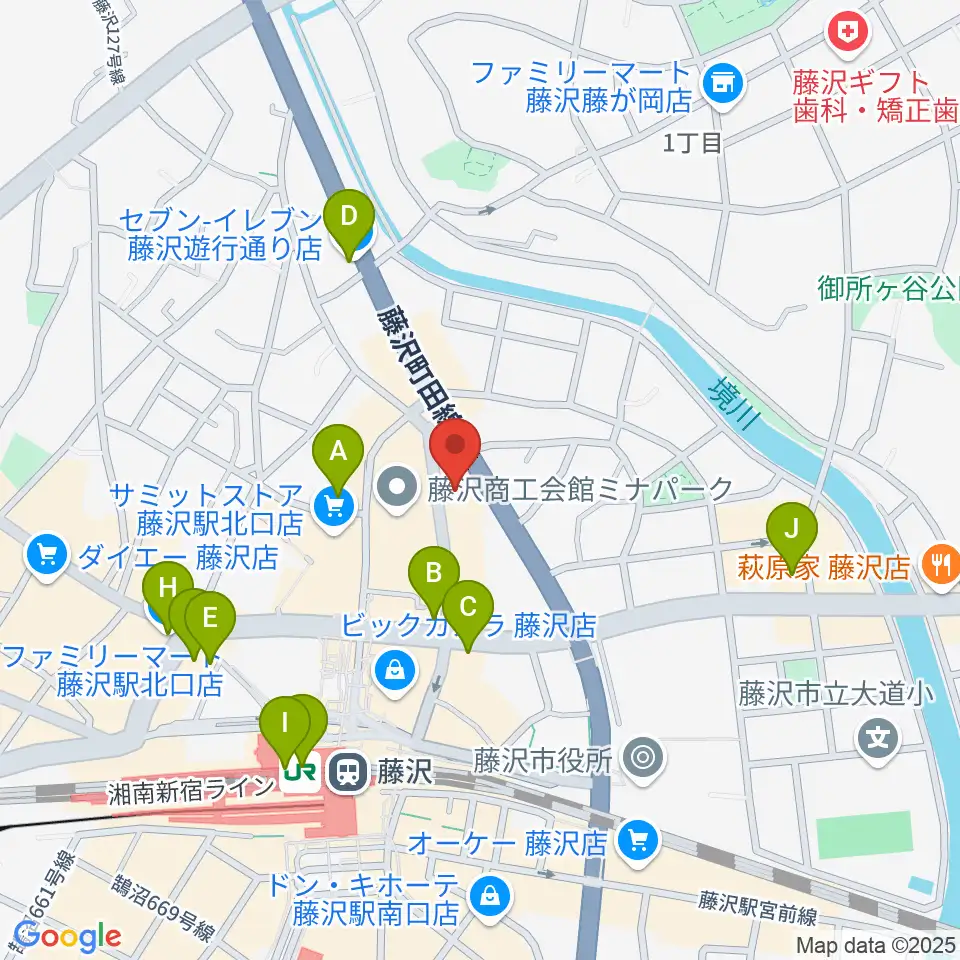 新堀ライブ館周辺のコンビニエンスストア一覧地図