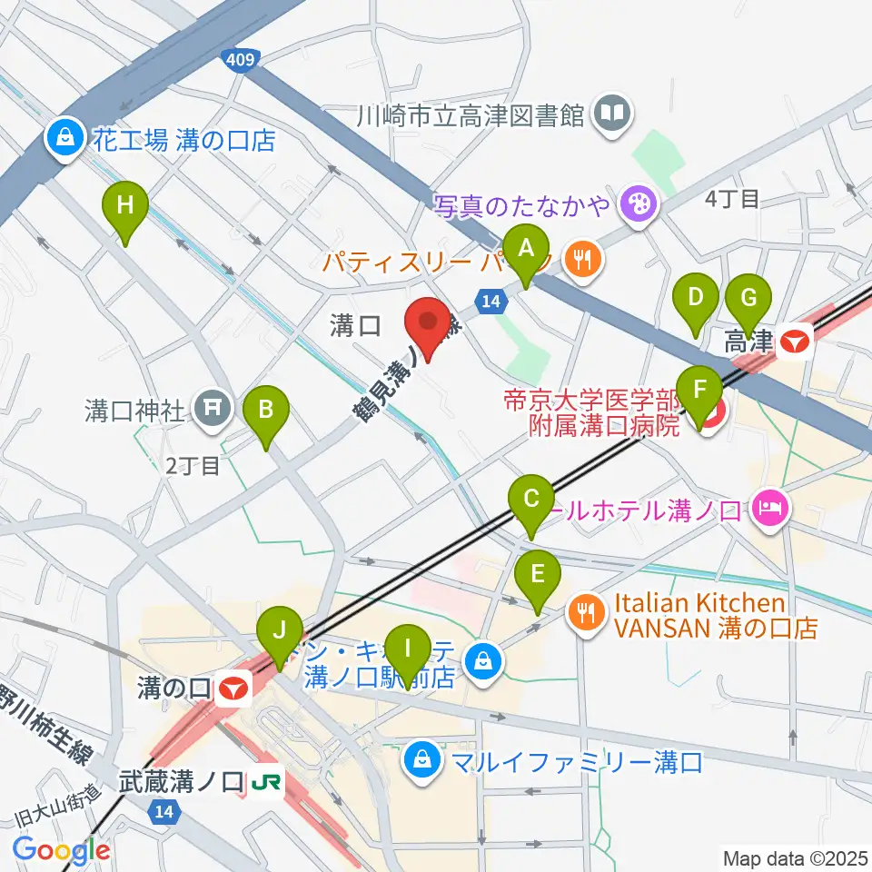 糀ホール周辺のコンビニエンスストア一覧地図
