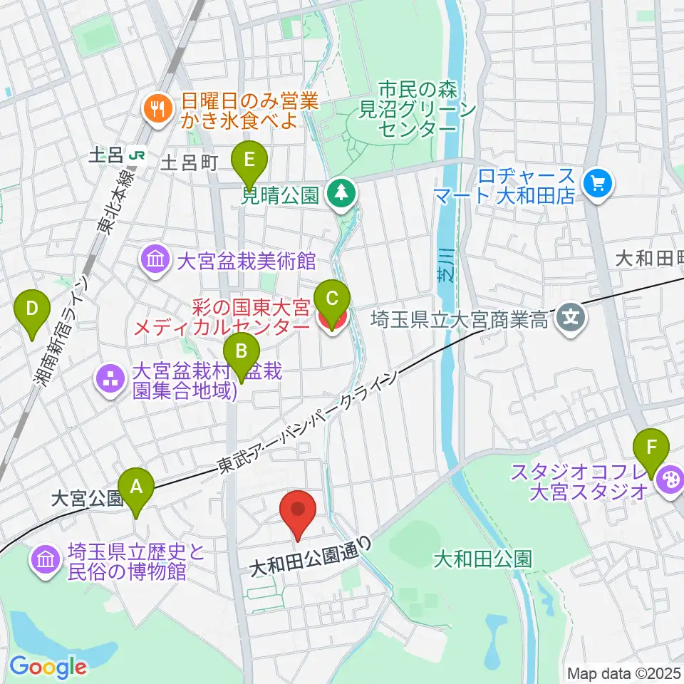 バッハアカデミー周辺のコンビニエンスストア一覧地図