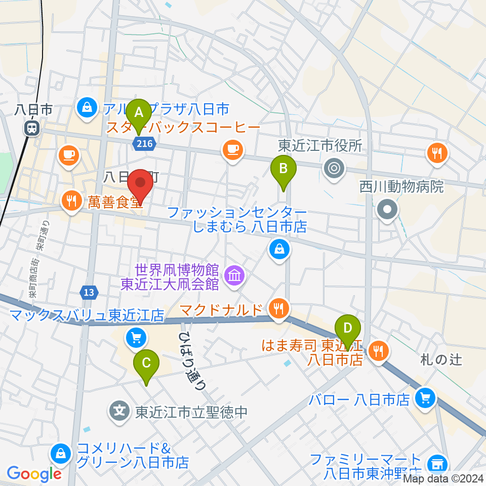 太子ホール周辺のコンビニエンスストア一覧地図