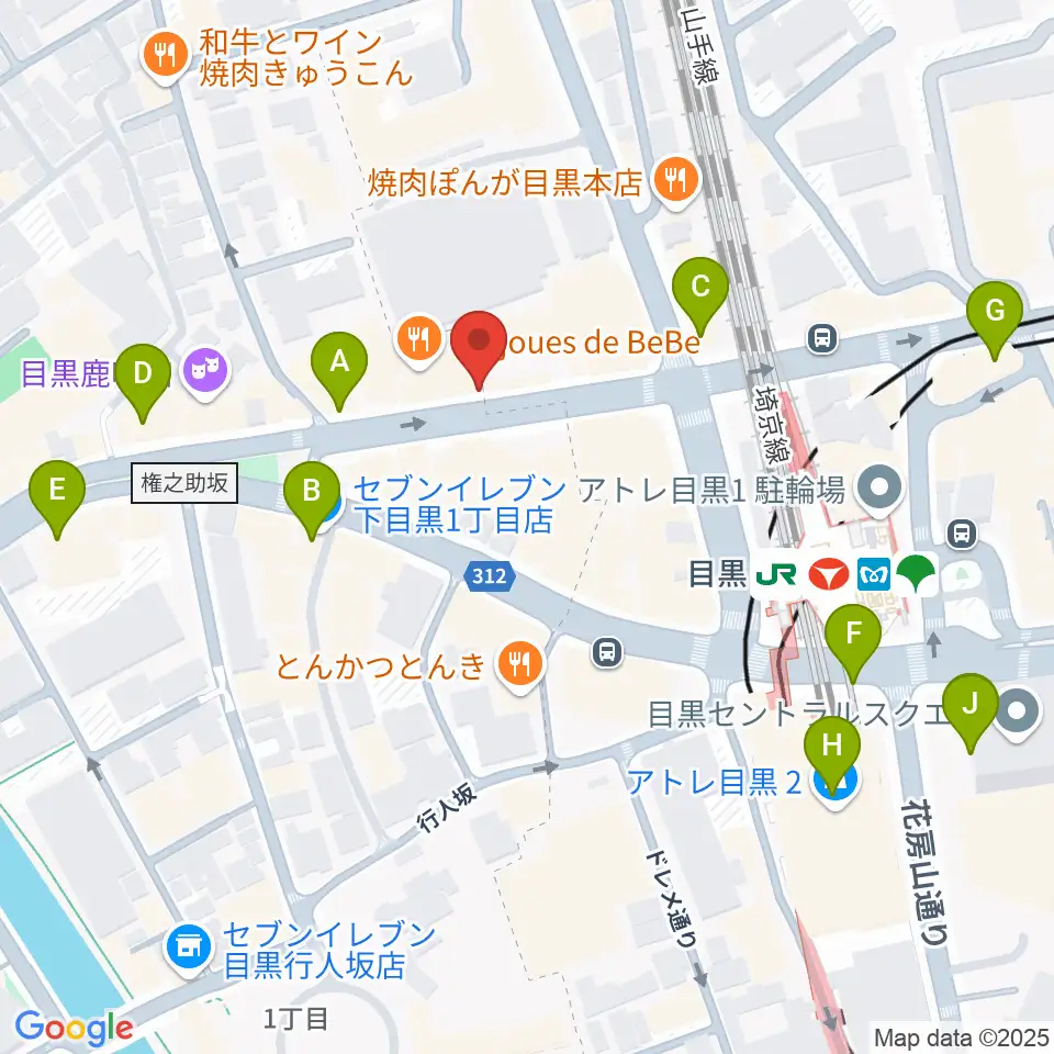 ブルースアレイジャパン周辺のコンビニエンスストア一覧地図
