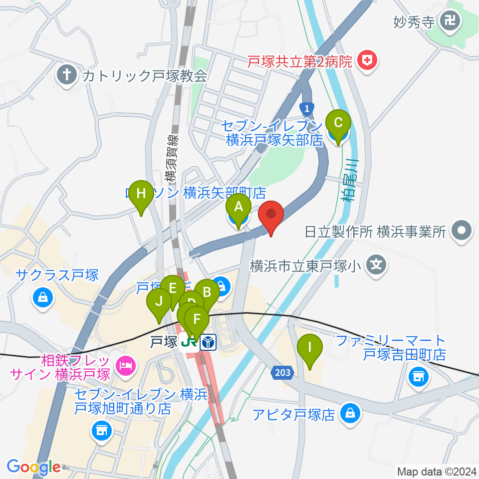 修理屋ぎたべー周辺のコンビニエンスストア一覧地図