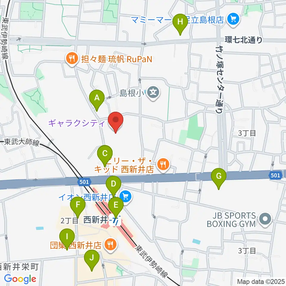 まるちたいけんドーム周辺のコンビニエンスストア一覧地図