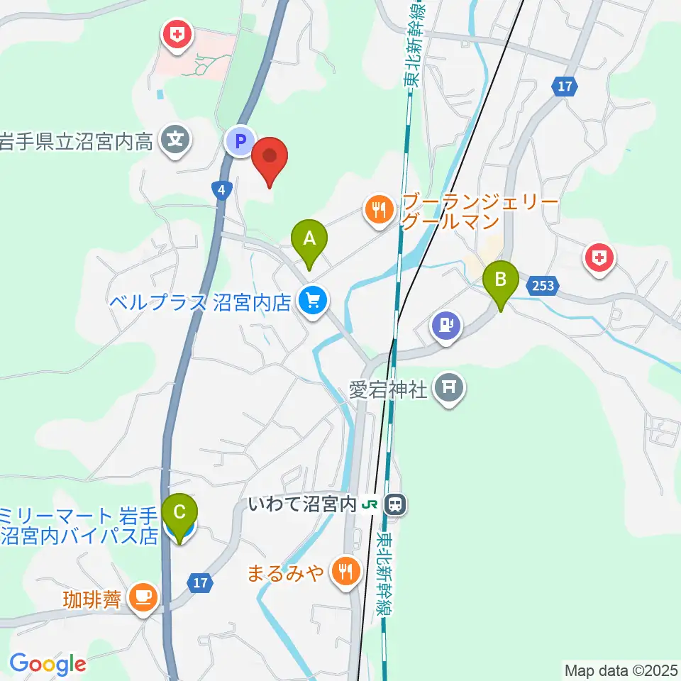 石神の丘美術館周辺のコンビニエンスストア一覧地図