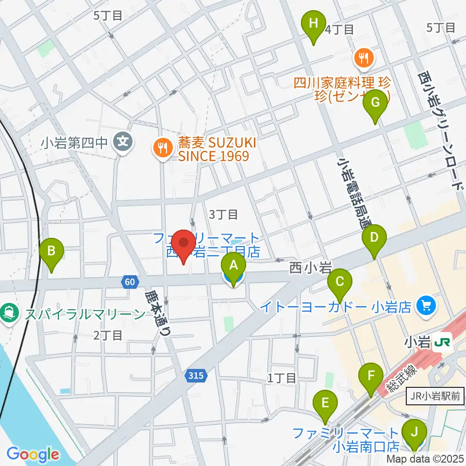 Attractive Sound Lab周辺のコンビニエンスストア一覧地図