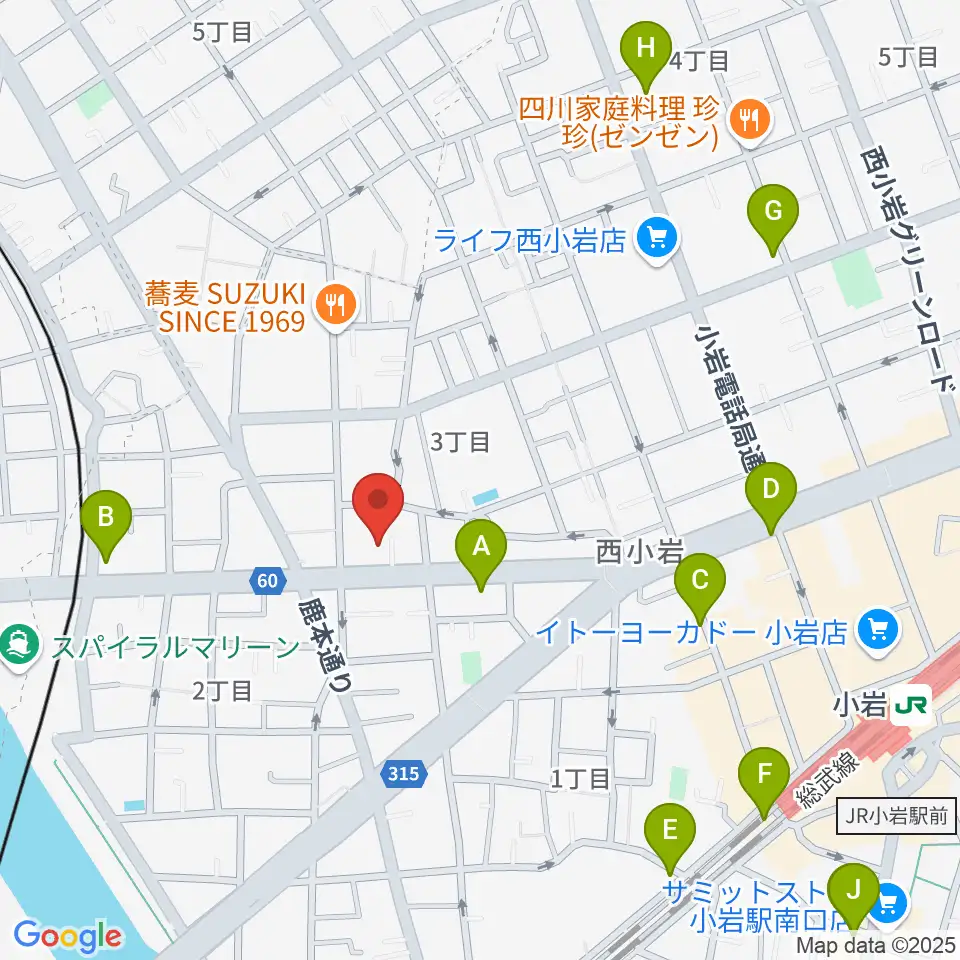 Attractive Sound Lab周辺のコンビニエンスストア一覧地図