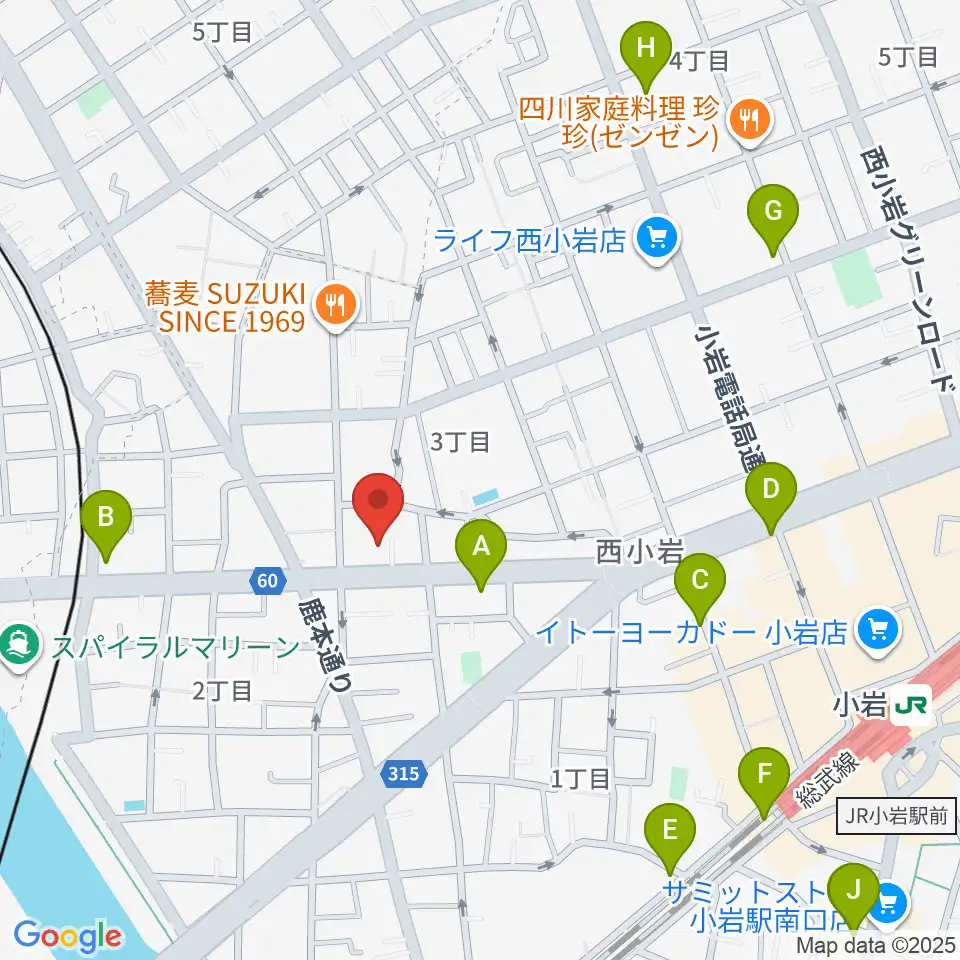 Attractive Sound Lab周辺のコンビニエンスストア一覧地図