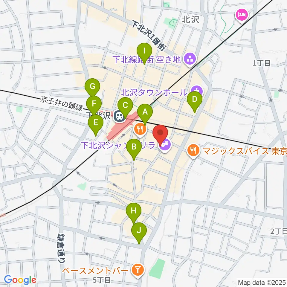 フラッシュ・ディスク・ランチ周辺のコンビニエンスストア一覧地図
