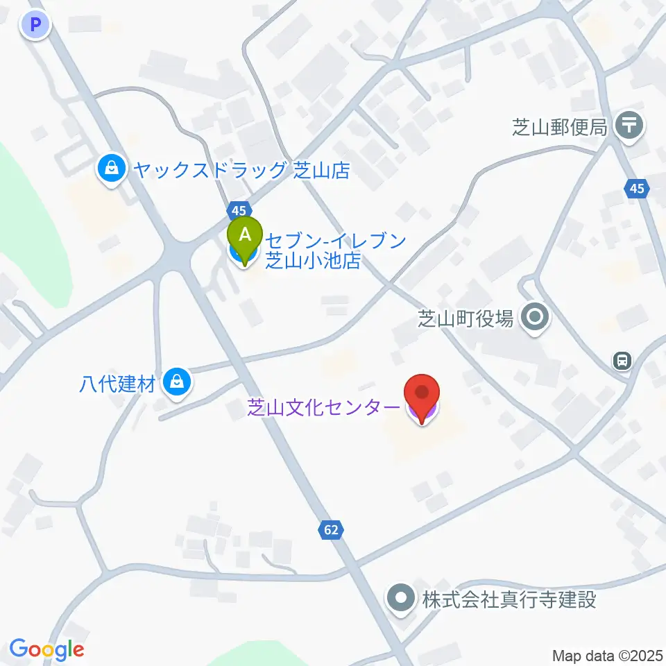 芝山文化センター周辺のコンビニエンスストア一覧地図