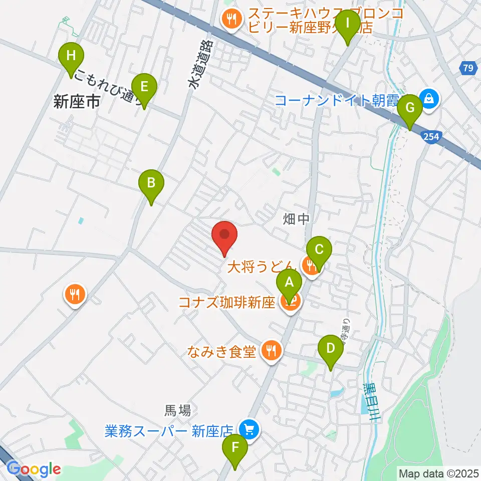 久保田チェンバロ工房周辺のコンビニエンスストア一覧地図