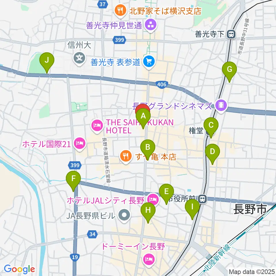 北野文芸座周辺のコンビニエンスストア一覧地図