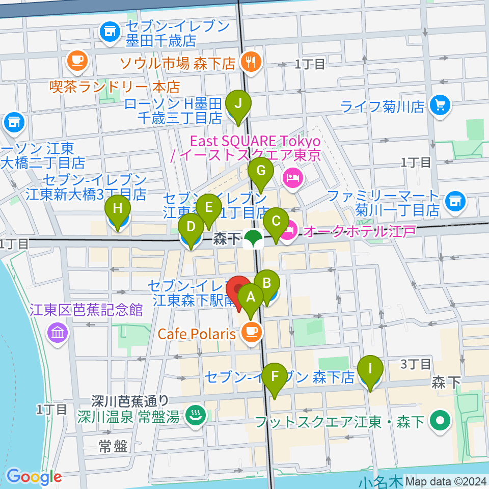 シェ・クロード周辺のコンビニエンスストア一覧地図