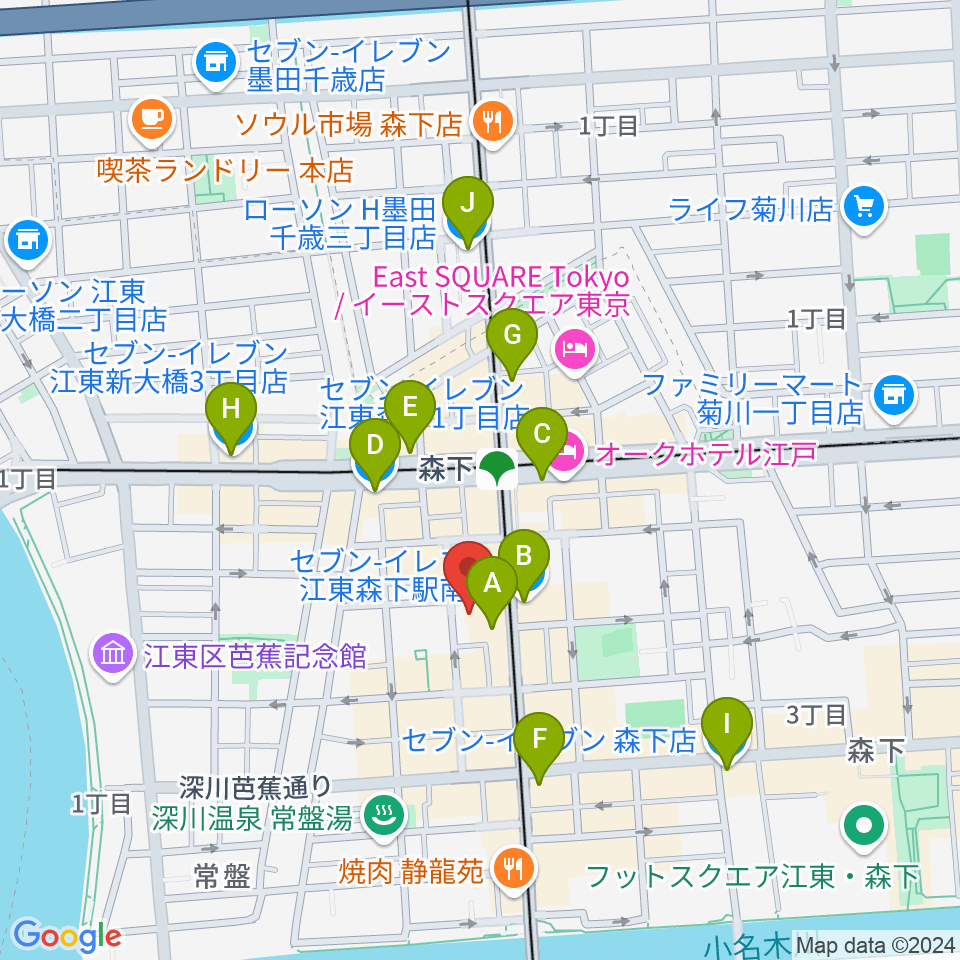 シェ・クロード周辺のコンビニエンスストア一覧地図