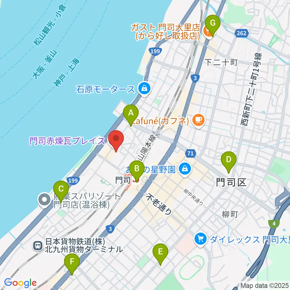 BRICK HALL周辺のコンビニエンスストア一覧地図