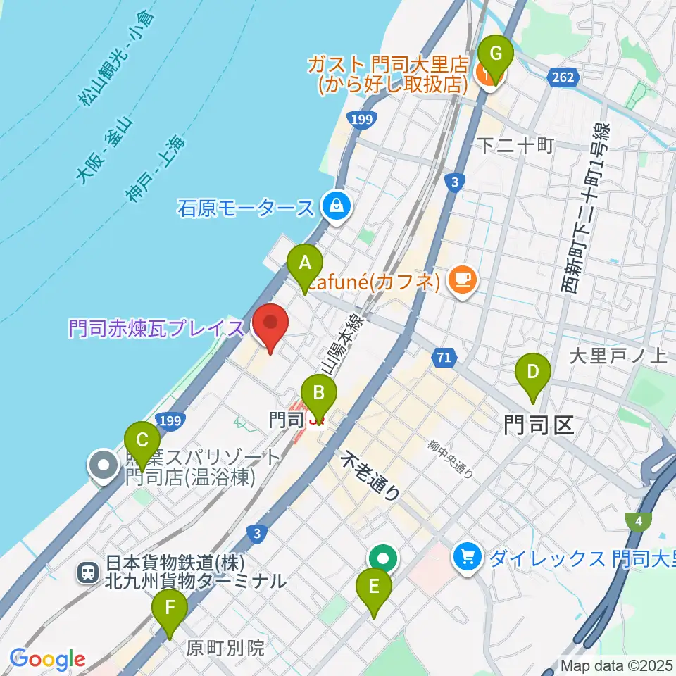 BRICK HALL周辺のコンビニエンスストア一覧地図