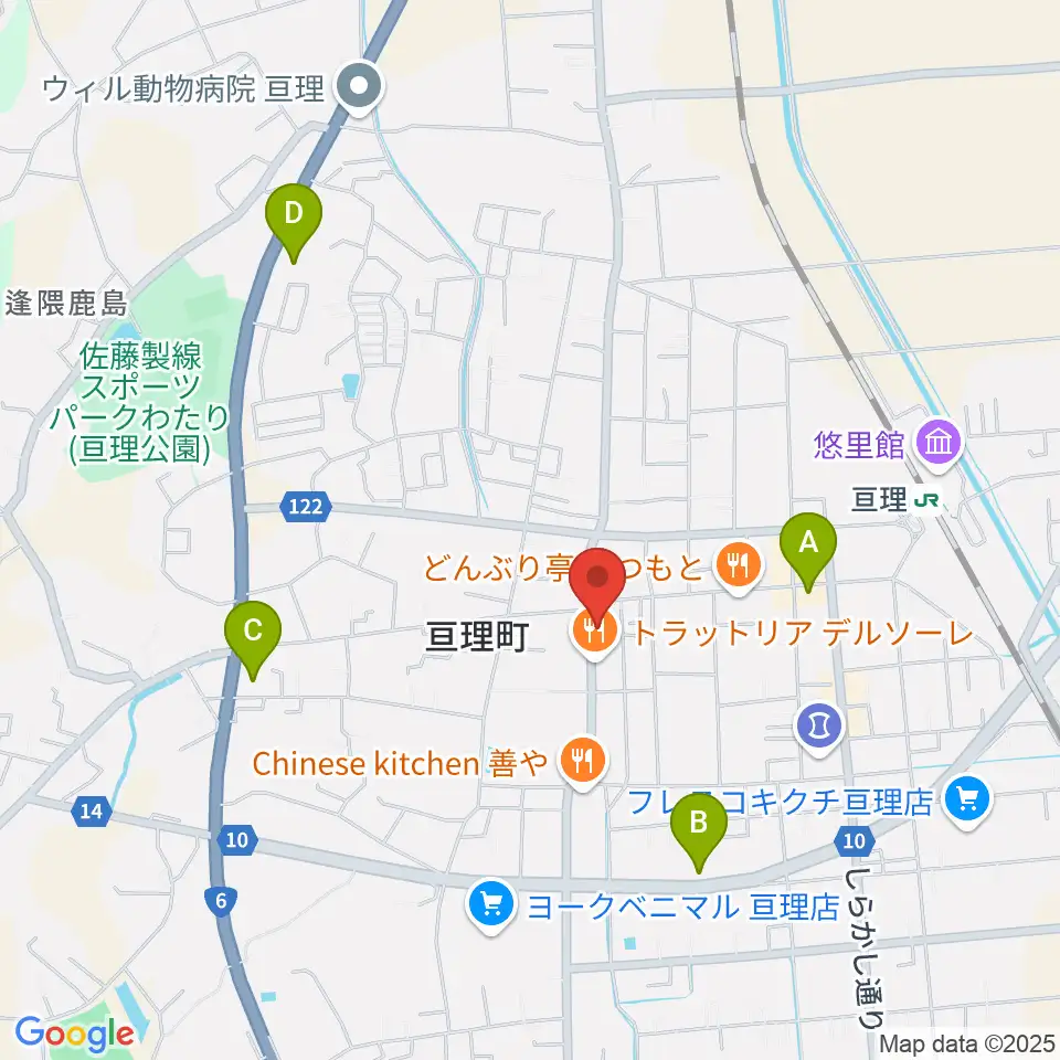 オアシス楽器 亘理店周辺のコンビニエンスストア一覧地図