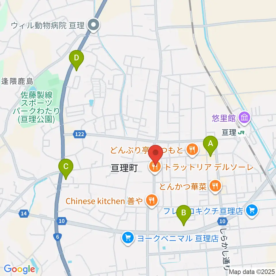 オアシス楽器 亘理店周辺のコンビニエンスストア一覧地図