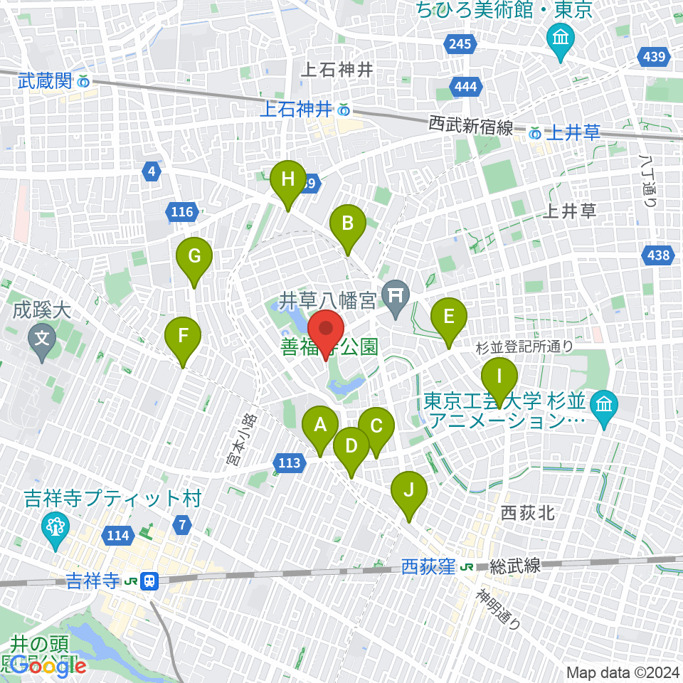 葉月ホールハウス周辺のコンビニエンスストア一覧地図