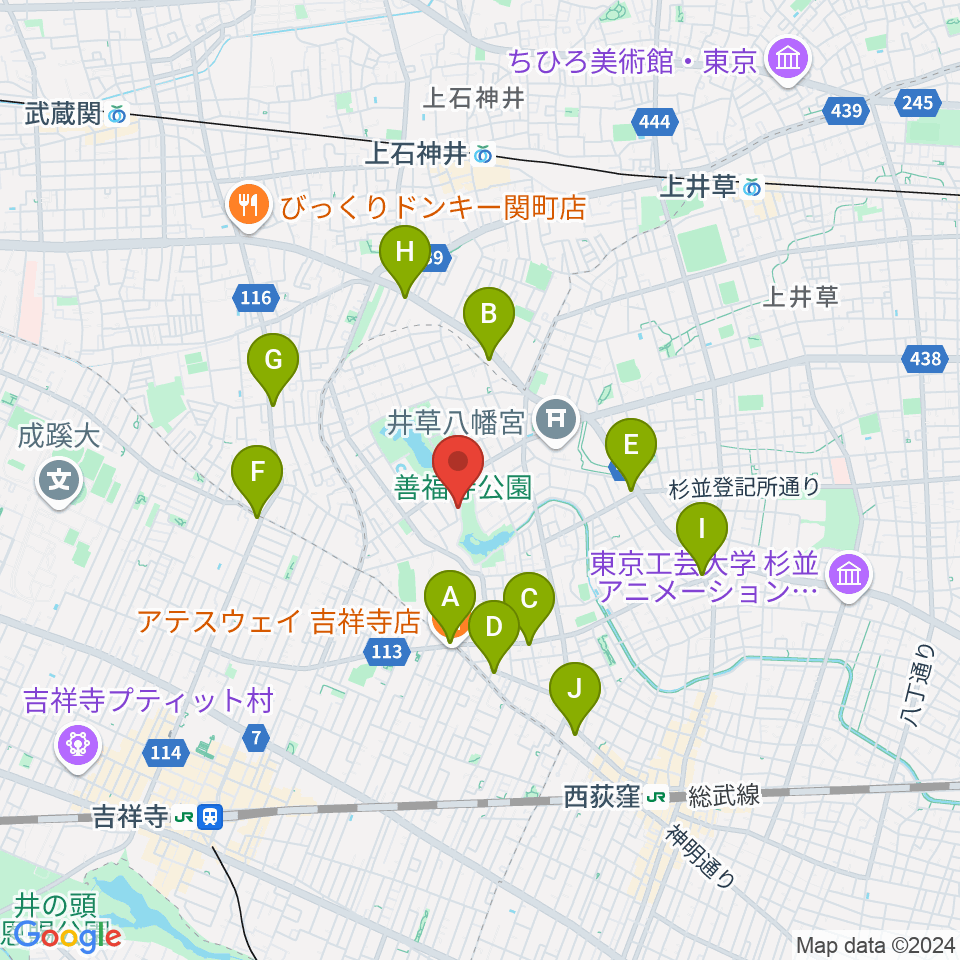 葉月ホールハウス周辺のコンビニエンスストア一覧地図