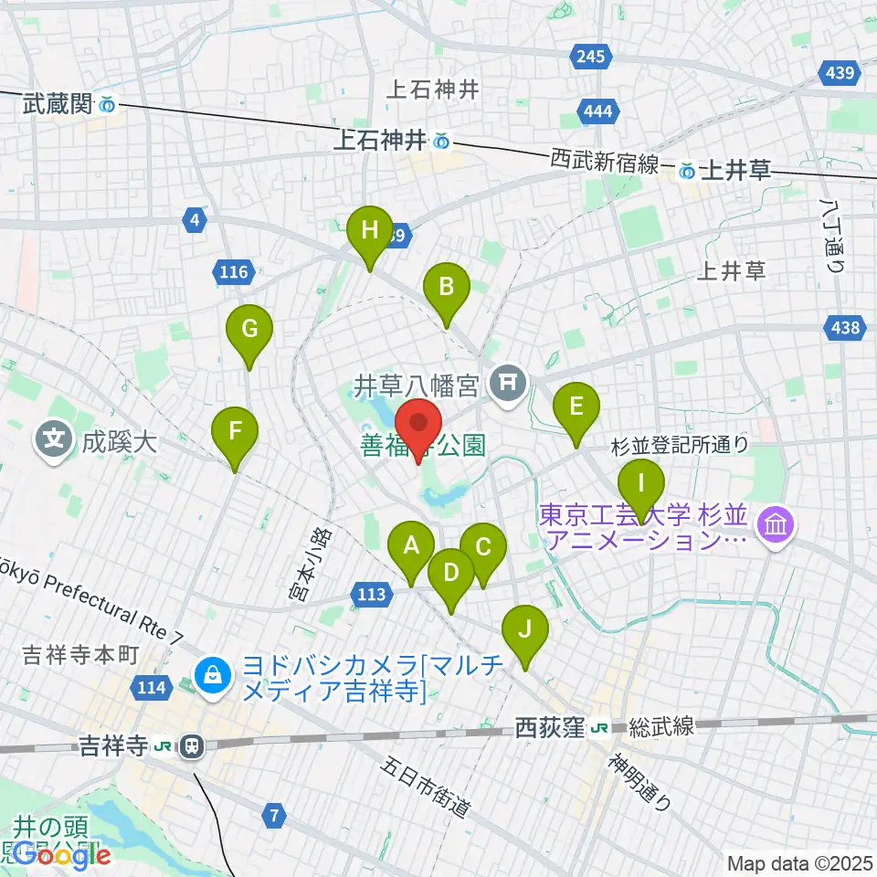 葉月ホールハウス周辺のコンビニエンスストア一覧地図
