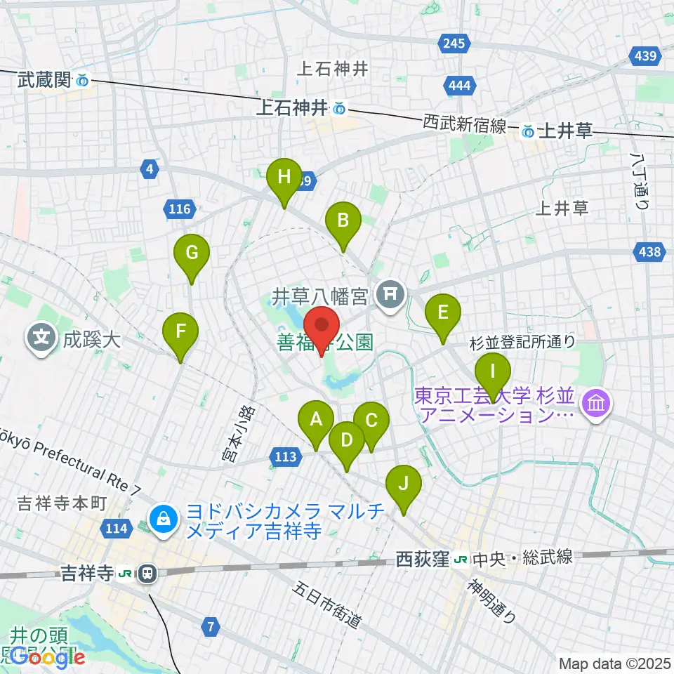 葉月ホールハウス周辺のコンビニエンスストア一覧地図
