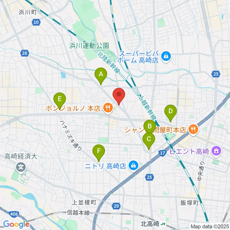 アトリエミストラル周辺のコンビニエンスストア一覧地図