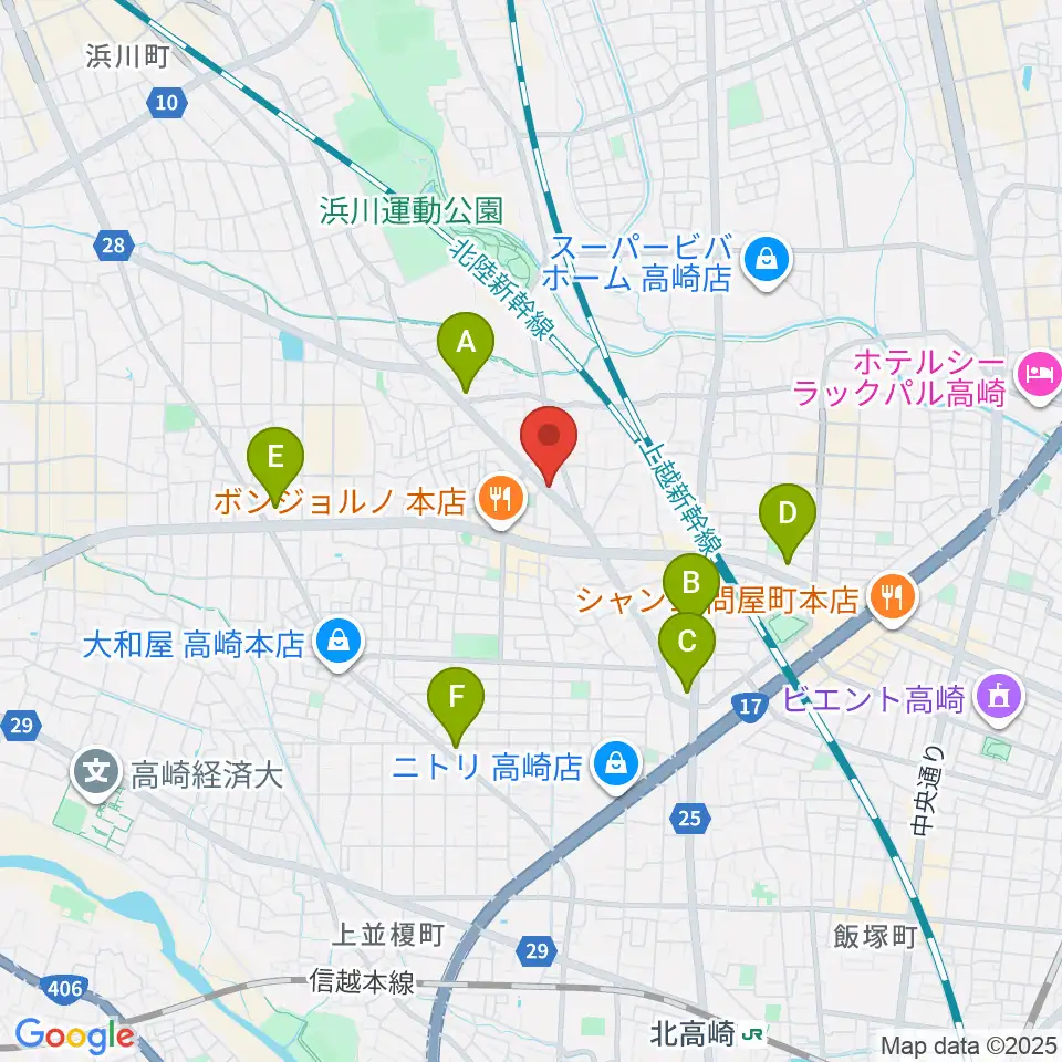 アトリエミストラル周辺のコンビニエンスストア一覧地図
