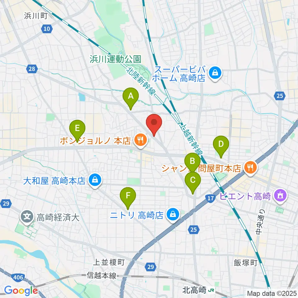 アトリエミストラル周辺のコンビニエンスストア一覧地図